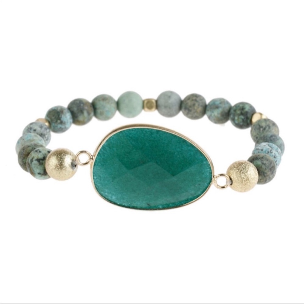 ✅ Natural Stone Stretch Bracelet - Picture 3 of 12